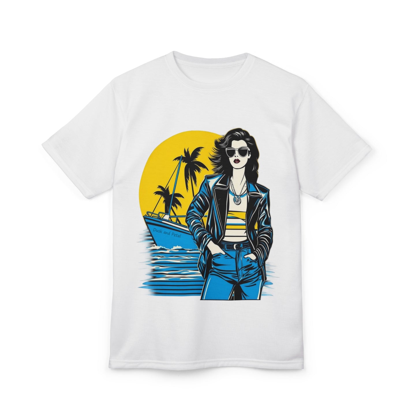 T-Shirt 80's Woman Retro Vintage Graphic Tee