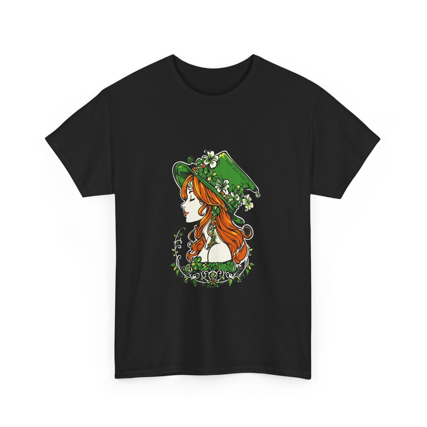 T-Shirt Irish Lass Saint Patrick's Day Unisex Heavy Cotton Tee