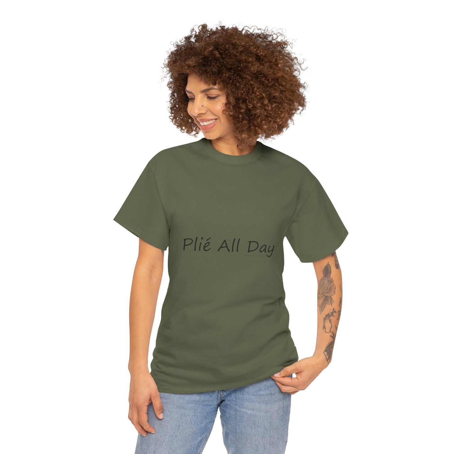 Ballet Tee - Plié All Day Unisex Heavy Cotton